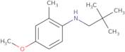 N-(2,2-Dimethylpropyl)-4-methoxy-2-methylaniline