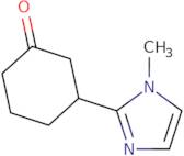 3-(1-Methyl-1H-imidazol-2-yl)cyclohexan-1-one