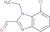7-Chloro-1-ethyl-1H-benzo[D]imidazole-2-carbaldehyde