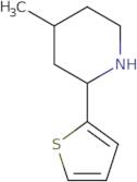 4-Methyl-2-(thiophen-2-yl)piperidine