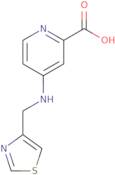 4-{[(1,3-Thiazol-4-yl)methyl]amino}pyridine-2-carboxylic acid