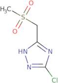 3-Chloro-5-(methanesulfonylmethyl)-4H-1,2,4-triazole