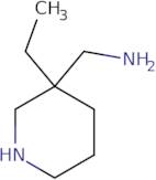 1-(3-Ethylpiperidin-3-yl)methanamine