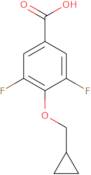 4-(Cyclopropylmethoxy)-3,5-difluorobenzoic acid