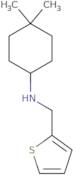 4,4-Dimethyl-N-(thiophen-2-ylmethyl)cyclohexan-1-amine