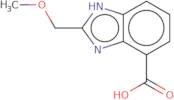 2-(Methoxymethyl)-1H-1,3-benzodiazole-4-carboxylic acid