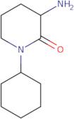 3-Amino-1-cyclohexylpiperidin-2-one