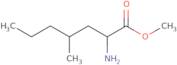 Methyl 2-amino-4-methylheptanoate