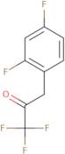 3-(2,4-Difluorophenyl)-1,1,1-trifluoropropan-2-one