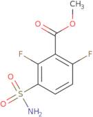Methyl 2,6-difluoro-3-sulfamoylbenzoate