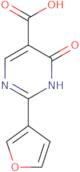 2-(Furan-3-yl)-6-oxo-1,6-dihydropyrimidine-5-carboxylicacid