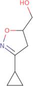 (3-Cyclopropyl-4,5-dihydro-1,2-oxazol-5-yl)methanol