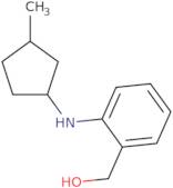 {2-[(3-Methylcyclopentyl)amino]phenyl}methanol