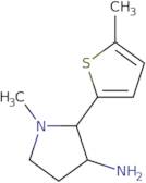 1-Methyl-2-(5-methylthiophen-2-yl)pyrrolidin-3-amine