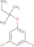 1-[(1-Amino-2-methylpropan-2-yl)oxy]-3,5-difluorobenzene