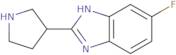 5-Fluoro-2-(pyrrolidin-3-yl)-1H-1,3-benzodiazole