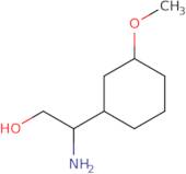 2-Amino-2-(3-methoxycyclohexyl)ethan-1-ol