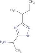 1-[5-(Butan-2-yl)-4H-1,2,4-triazol-3-yl]ethan-1-amine