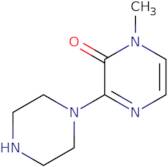 1-Methyl-3-(piperazin-1-yl)-1,2-dihydropyrazin-2-one