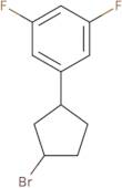 1-(3-Bromocyclopentyl)-3,5-difluorobenzene