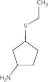 3-(Ethylsulfanyl)cyclopentan-1-amine