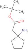 tert-Butyl 2-(1-aminocyclopentyl)acetate