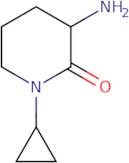 3-Amino-1-cyclopropylpiperidin-2-one