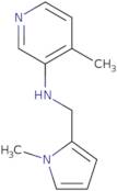 4-Methyl-N-[(1-methylpyrrol-2-yl)methyl]pyridin-3-amine