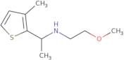 N-(2-Methoxyethyl)-1-(3-methylthiophen-2-yl)ethanamine