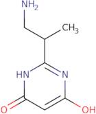 2-(1-Aminopropan-2-yl)-6-hydroxy-3,4-dihydropyrimidin-4-one