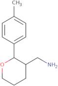 [2-(4-Methylphenyl)oxan-3-yl]methanamine