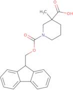 1-{[(9H-Fluoren-9-yl)methoxy]carbonyl}-3-methylpiperidine-3-carboxylic acid