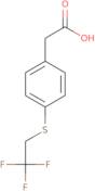 2-{4-[(2,2,2-Trifluoroethyl)sulfanyl]phenyl}acetic acid