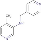 4-Methyl-N-(pyridin-4-ylmethyl)pyridin-3-amine