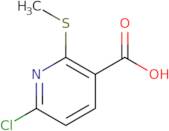 6-Chloro-2-(methylsulfanyl)pyridine-3-carboxylic acid