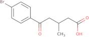 5-(4-Bromophenyl)-3-methyl-5-oxopentanoic acid