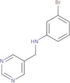 3-Bromo-N-(pyrimidin-5-ylmethyl)aniline