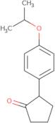 2-[4-(Propan-2-yloxy)phenyl]cyclopentan-1-one