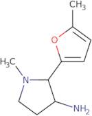 1-Methyl-2-(5-methylfuran-2-yl)pyrrolidin-3-amine