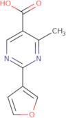 2-(Furan-3-yl)-4-methylpyrimidine-5-carboxylic acid