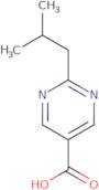 2-(2-Methylpropyl)pyrimidine-5-carboxylic acid