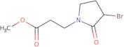 Methyl 3-(3-bromo-2-oxopyrrolidin-1-yl)propanoate