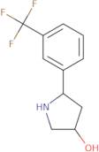 5-[3-(Trifluoromethyl)phenyl]pyrrolidin-3-ol