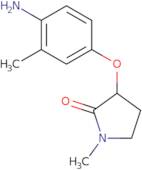 3-(4-Amino-3-methylphenoxy)-1-methylpyrrolidin-2-one