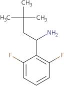 1-(2,6-Difluorophenyl)-3,3-dimethylbutan-1-amine