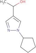 1-(1-Cyclopentyl-1H-pyrazol-4-yl)ethan-1-ol