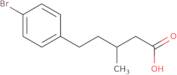5-(4-Bromophenyl)-3-methylpentanoic acid