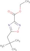 Ethyl 5-(2,2-dimethylpropyl)-1,2,4-oxadiazole-3-carboxylate