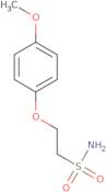 2-(4-Methoxyphenoxy)ethane-1-sulfonamide