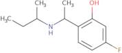 2-{1-[(Butan-2-yl)amino]ethyl}-5-fluorophenol